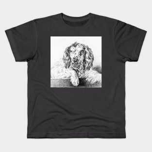 Dog by Jean Bernard Kids T-Shirt